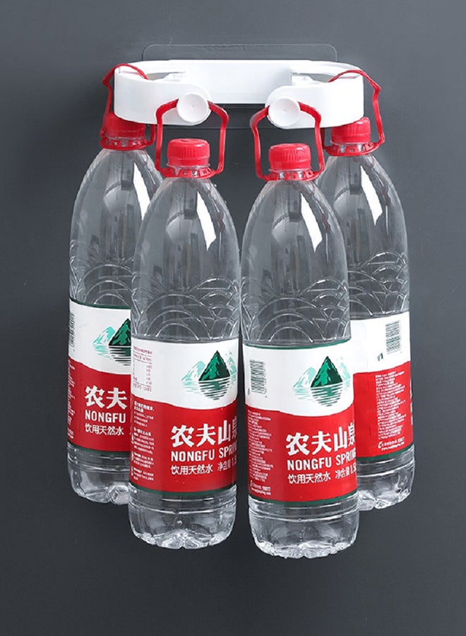 Bathroom Strong Wall Mounted Mop Hook White 20x8x4cm - Image 4