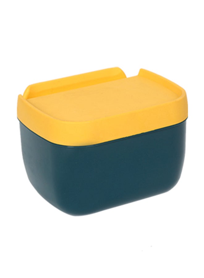 Toilet Tissue Box Blue 16x13x12cm  - Image 1