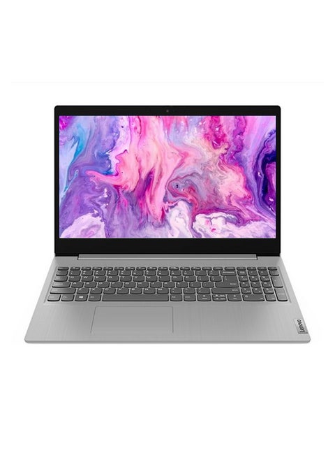 لابتوب آيديا باد L3 15ITL6 بشاشة مقاس 15.6 بوصة بدقة كاملة الوضوح ومعالج كور i5 / ذاكرة رام سعة 4 جيجابايت / محرك أقراص صلبة سعة 1 تيرابايت / دوس (بدون Windows) / بطاقة رسومات إنتل Iris Xe الإنجليزية/العربية رمادي بلاتينيوم