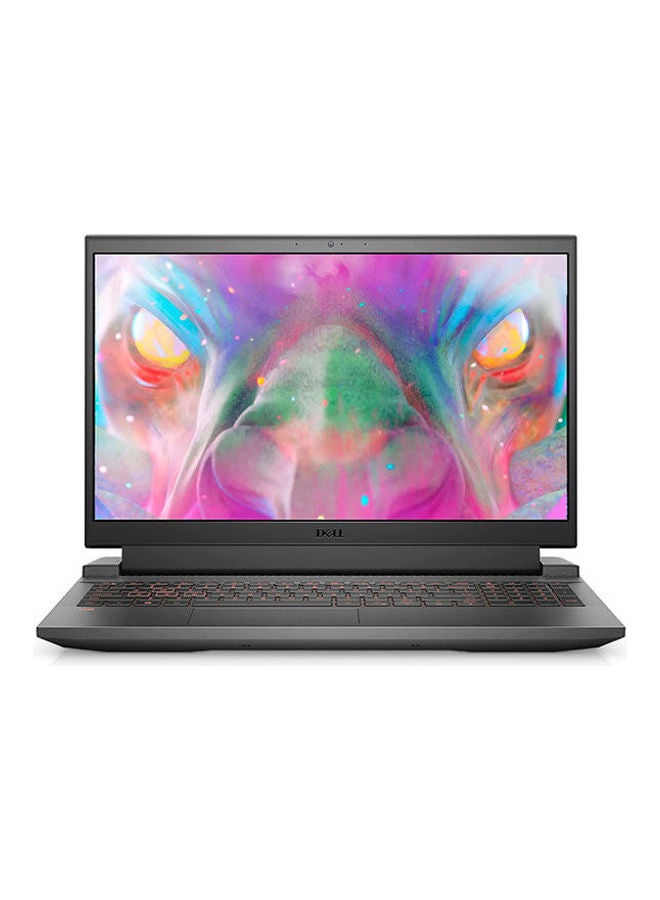 DELL - G15 5510 Gaming (Upgraded Version) Laptop 15.6 Inch Fhd 120 Hz Display Intel Core i5 10500H 8GB Ram 512GB SSD 4GB Nivida Geforce RTX 3050 Ti English/Arabic Dark Grey - Image 1