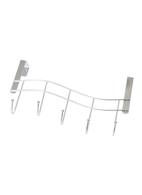 Dragon Overdoor Hook Rack Silver 10.5cm