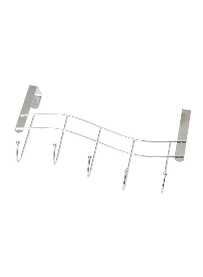 Home Box - Dragon Overdoor Hook Rack Silver 10.5cm - Image 1