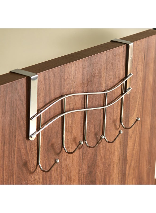 Home Box - Dragon Overdoor Hook Rack Silver 10.5cm - Image 1