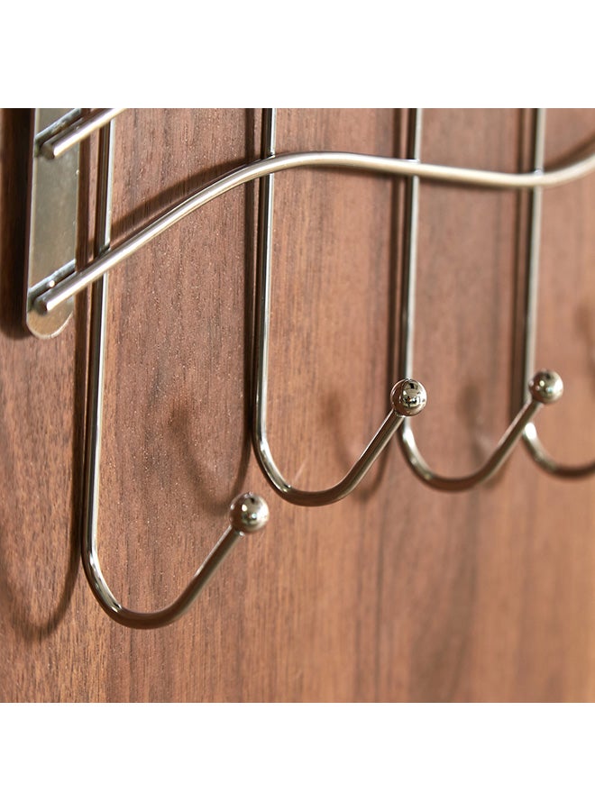 Home Box - Dragon Overdoor Hook Rack Silver 10.5cm - Image 1