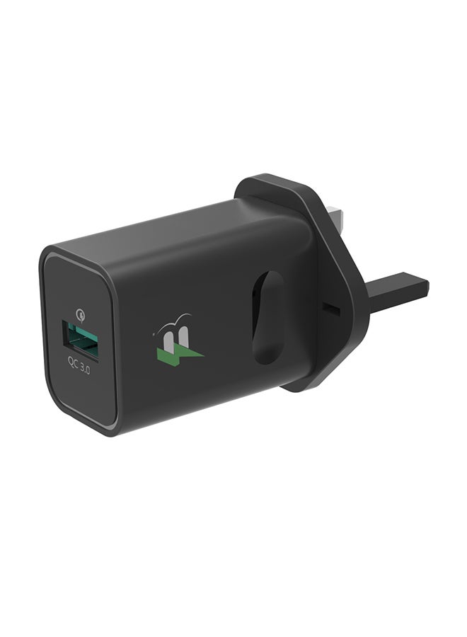 Smart Wall Charger 18W Black - v1644755000/N52566655A_1