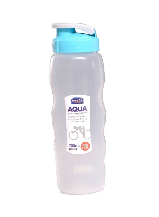 LocknLock - Sports Handy Water Bottle Blue/White 700ml - Image 1