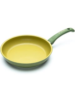 illa Non Stick Fry Pan Olive& Yellow 20cm 
