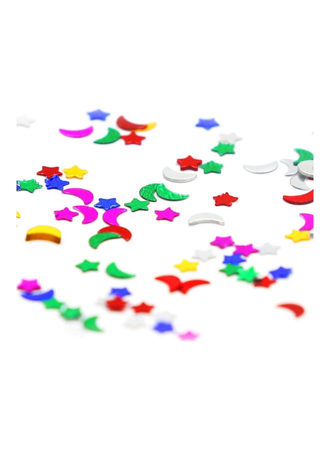 LEENO - Glitter Stars and Moon Confetti Multicolour - Image 1
