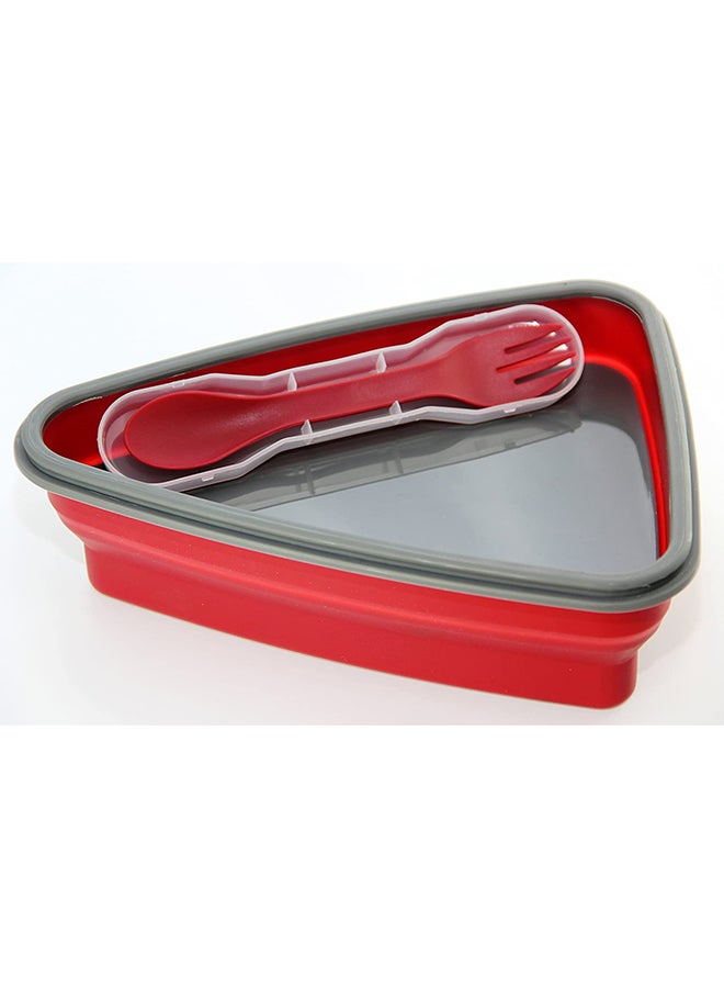 Good 2 Go - Pizza Container Cranberry Red 1.2Liters - Image 1