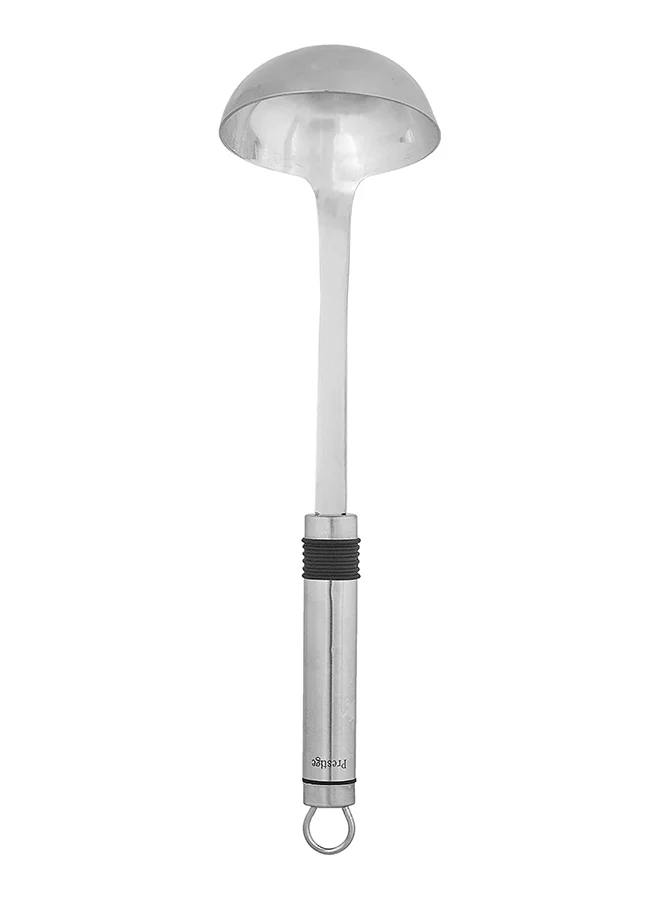 Prestige Eco Soup Ladle With Rubber Grip Silver