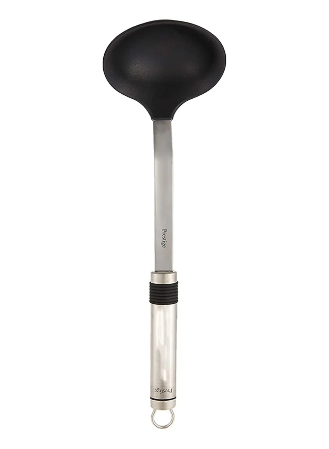 Prestige Soup Ladle With Nylon Head Black/Silver/Beige 32cm