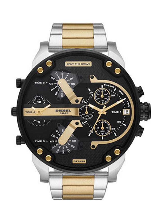 DIESEL Men's Stainless Steel Chronograph Clasp Watch DZ7459 - Image 1