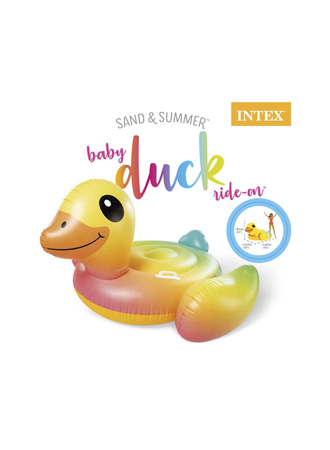 INTEX Baby Duck Ride-On 147x147x81cm  - Image 3