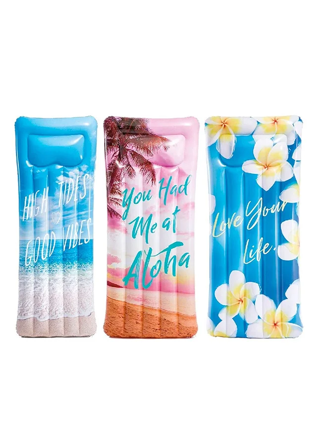 انتكس 1-Piece Tropical Island Mat Assorted - Style May Vary 170x76x22cm