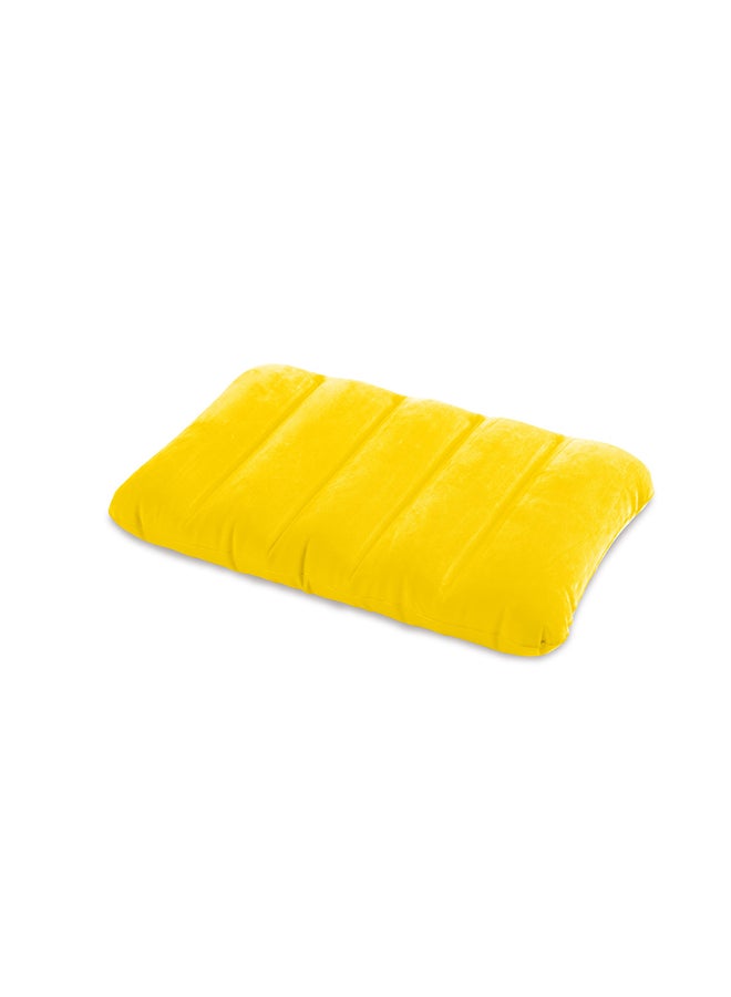 INTEX 1 Piece Kidz Pillow Assorted - Color May Vary Microfiber Yellow/Blue 43x28x9cm  - Image 2
