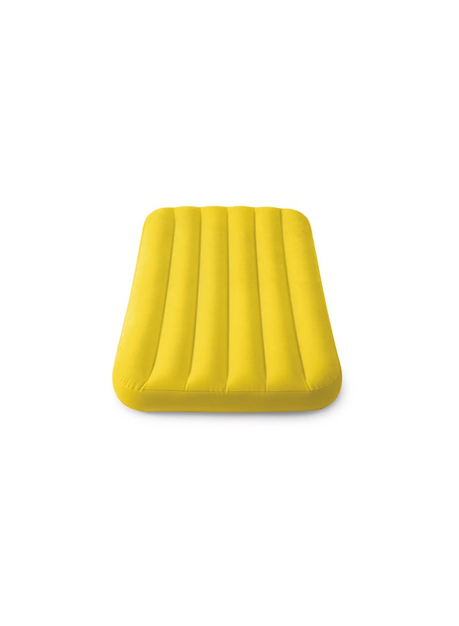 INTEX - 1 Piece Cozy Kids Airbed - Color May Vary Assorted 88x157x18cm - Image 1