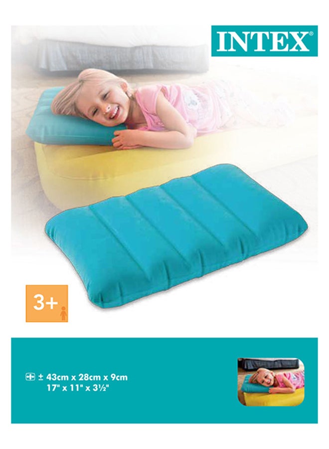 INTEX 1 Piece Kidz Pillow Assorted - Color May Vary Microfiber Yellow/Blue 43x28x9cm  - Image 5