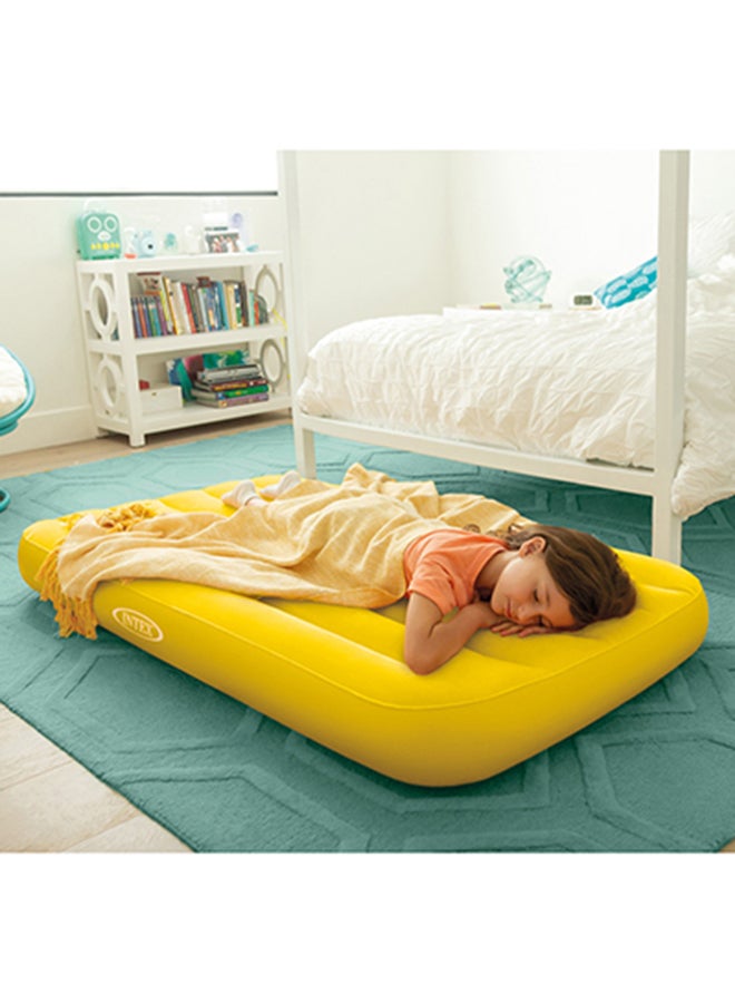 INTEX - 1 Piece Cozy Kids Airbed - Color May Vary Assorted 88x157x18cm - Image 1