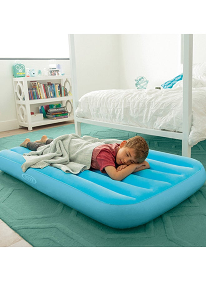 INTEX - 1 Piece Cozy Kids Airbed - Color May Vary Assorted 88x157x18cm - Image 1