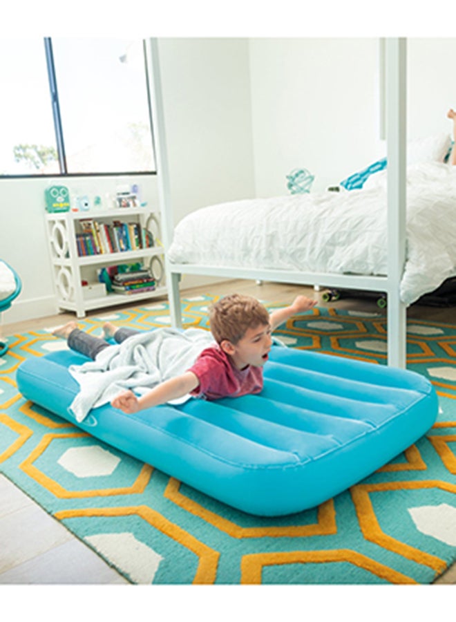 INTEX - 1 Piece Cozy Kids Airbed - Color May Vary Assorted 88x157x18cm - Image 1