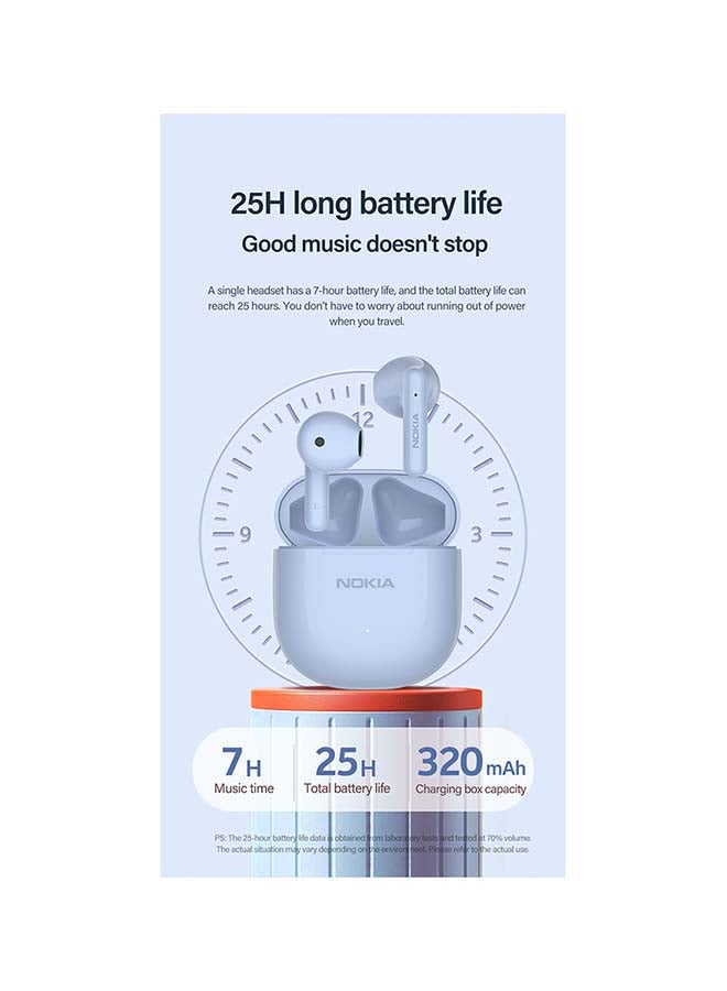 NOKIA - E3103 Eassential True Wireless Earphones Blue - Image 1