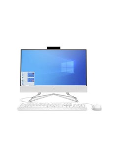 22-df1004ne All-In-One Desktop With 21.5-Inch Display, Core i3-1115G4 Processer/4GB RAM Processer/256GB SSD/Intel UHD Graphics White