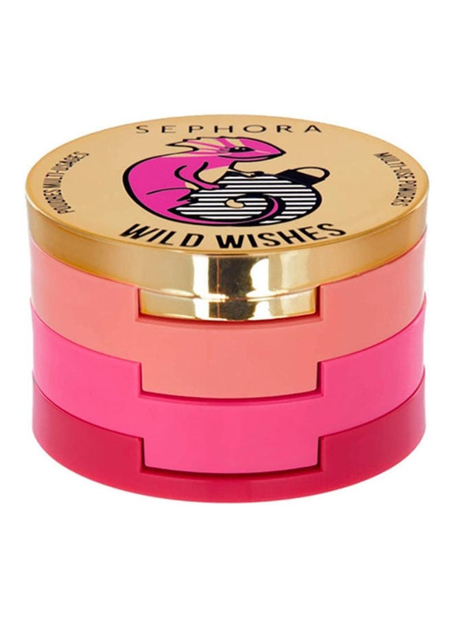 مجموعة سيفورا بودرة متعددة الاستخدامات من مجموعة وايلد ويشز وردي - Image 2