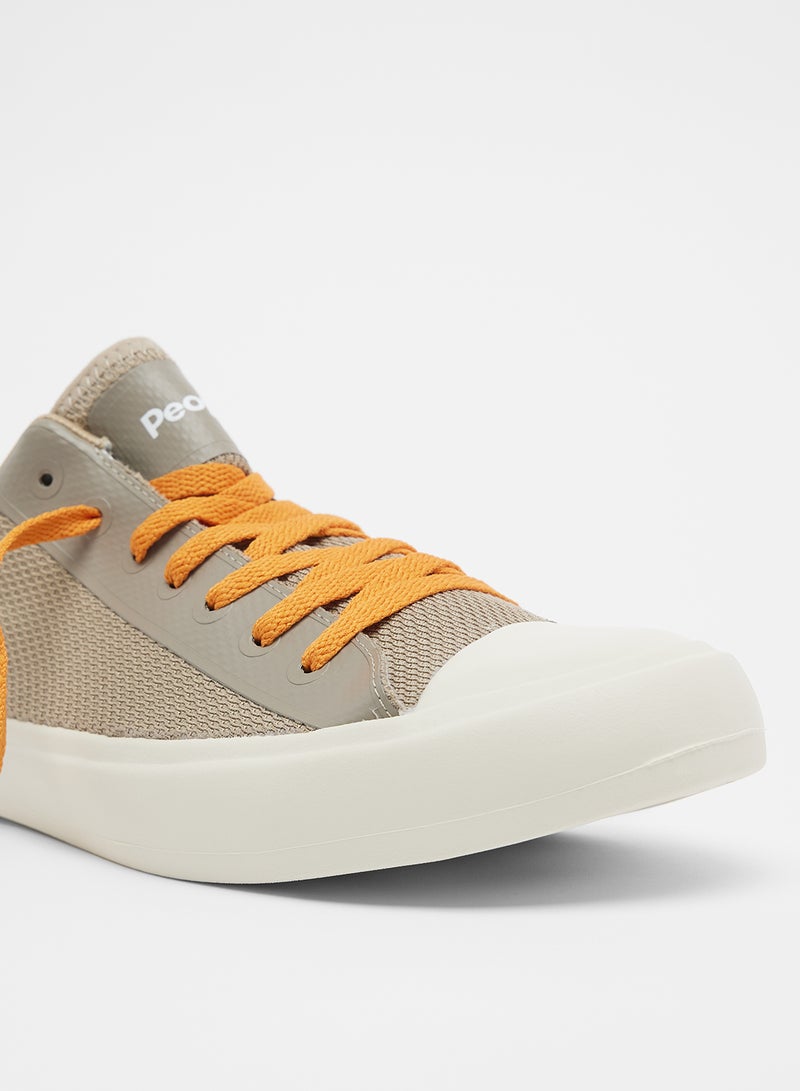 People Phillips Low-Top Sneakers Beige  - Image 4