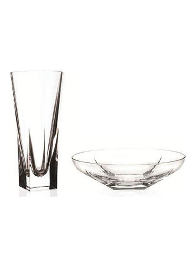 RCR Fusion Set Centerpiece + Vase Clear ‎33.6 x 33 x 20.4cm 