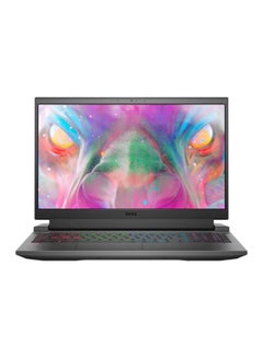 G15 5511 Gaming Laptop With 15.6-Inch FHD Display, Core i5 Processor/8GB RAM/512GB SSD/DOS(Without Windows)/4GB VGA NVIDIA GeForce RTX 3050 Graphic Card English/Arabic Dark Shadow Grey