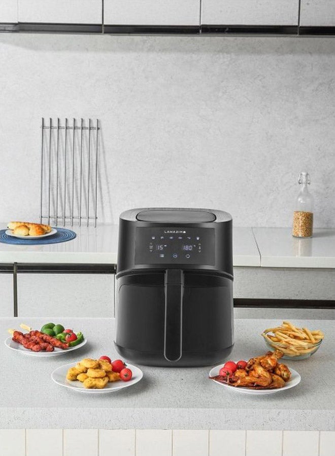 مقلاة هوائية رقمية 5.5 L 1500 W 50041 أسود - v1644829911/N52597917A_5