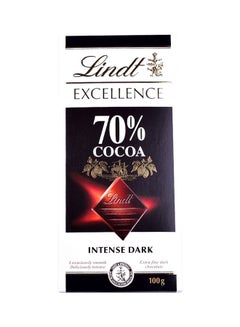Lindt Excellence Dark 70% Mild Chocolate 100grams 