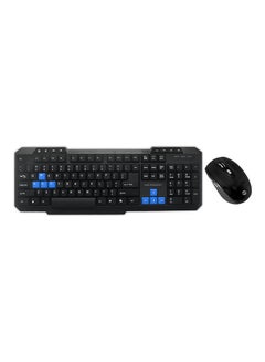 Wireless Computer Keyboard And Mouse Combo Set Black