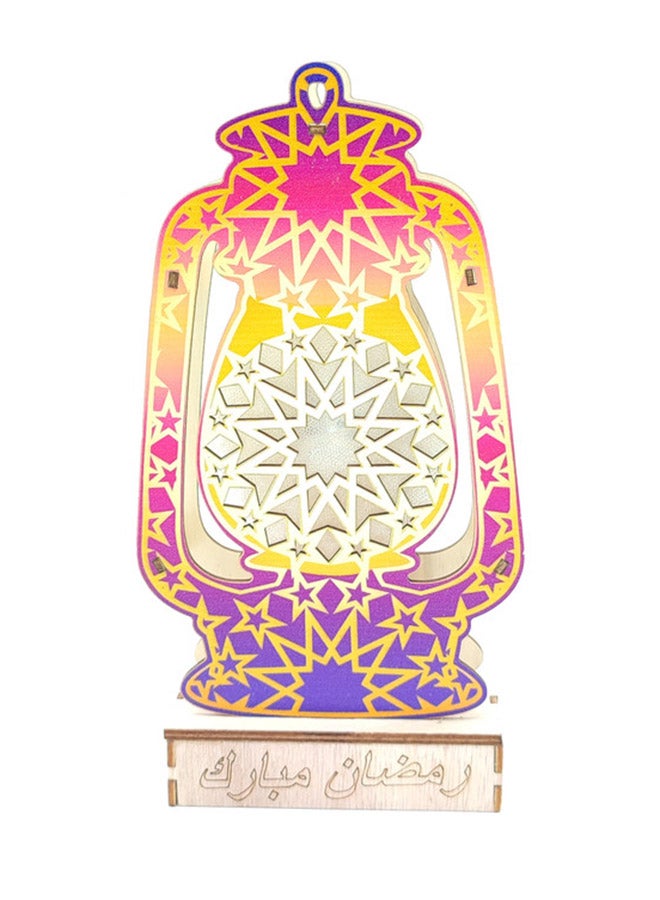 Ramadan LED Light Lantern Multicolour 25cm