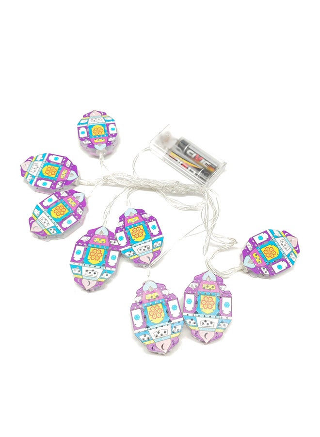Ramadan String Lights Multicolour 200cm - Image 1