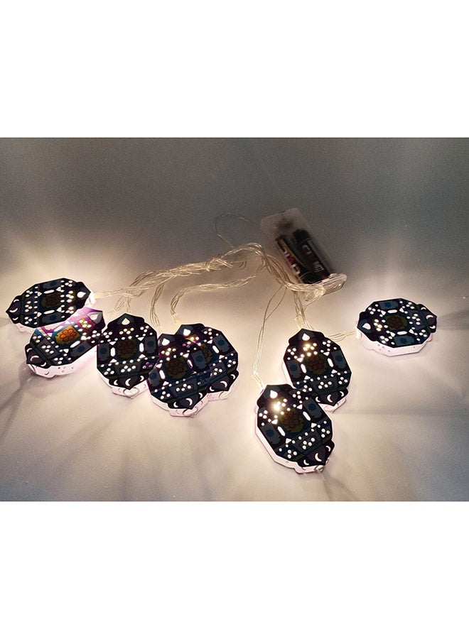 Ramadan String Lights Multicolour 200cm - Image 2