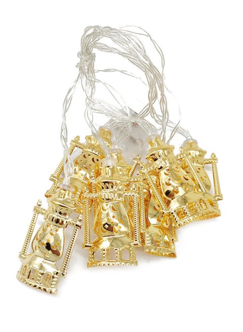 Ramadan String Lights Gold 200cm