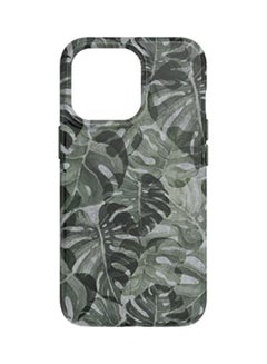 tech21 Eco Art Designed for iPhone 13 Pro Max Case Cover Delicate Green Earth  - Image 1