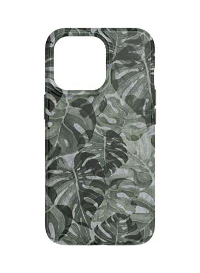 tech21 Eco Art Designed for iPhone 13 Pro Case Cover Delicate Green Earth  - Image 1