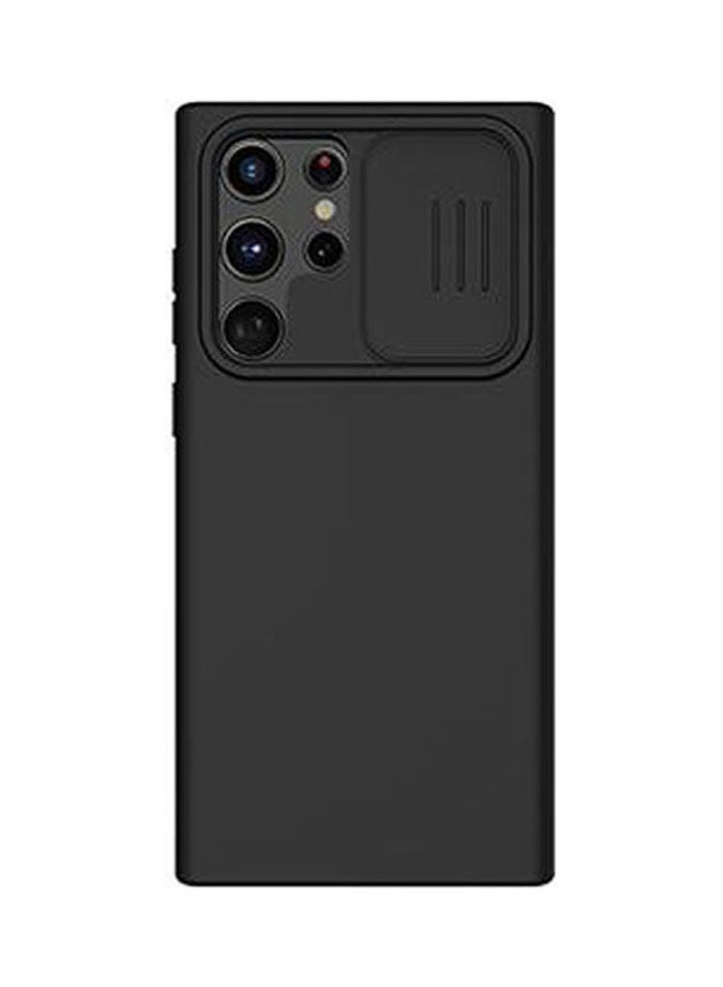 Nillkin CamShield Silky silicone case For Samsung Galaxy S22 Ultra Black