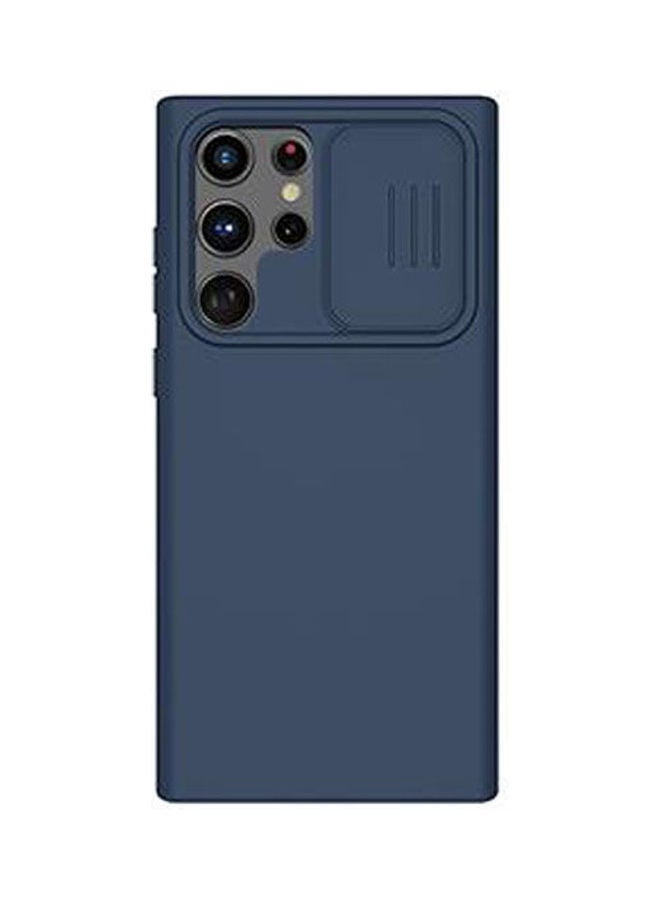Nillkin CamShield Silky silicone case For Samsung Galaxy S22 Ultra Blue