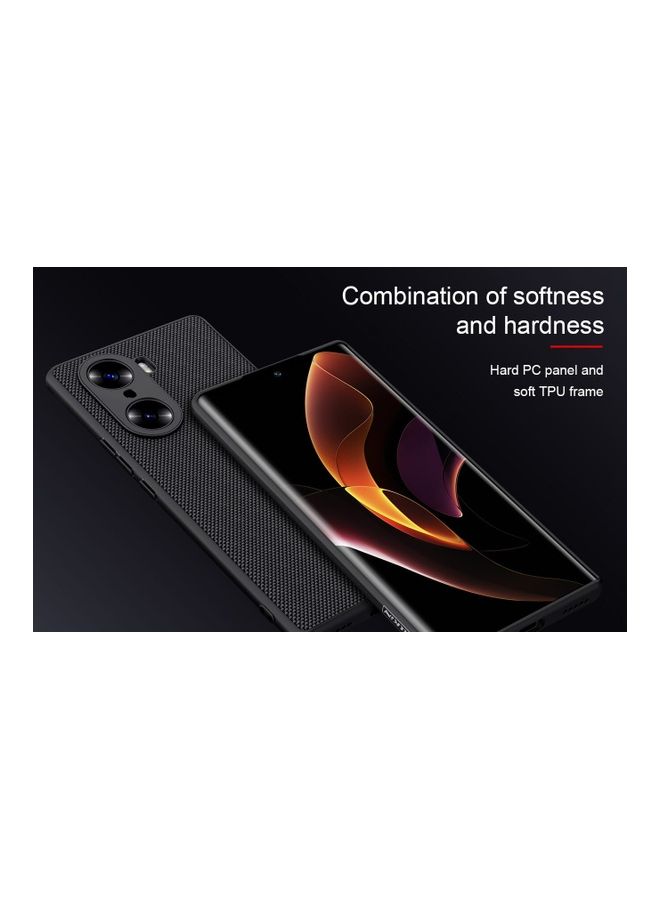 Nillkin Textured Case Non-Slip Design For Huawei Honor 60 Black - Image 2