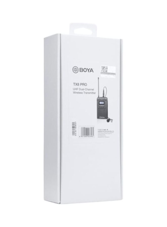 BOYA Digital Wireless Bodypack Transmitter Microphone TX8-PRO-Grey Grey  - Image 2