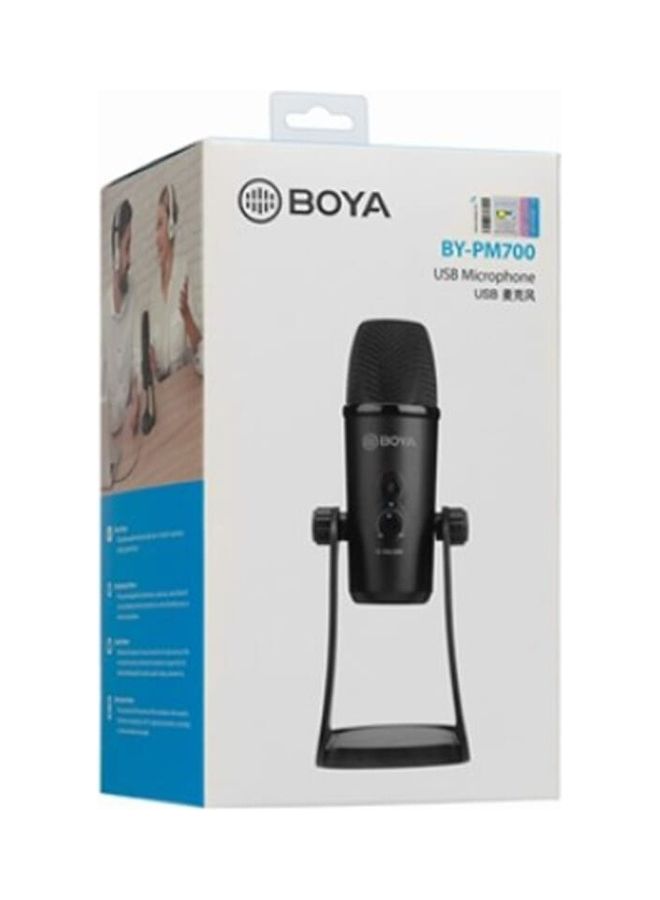 BOYA USB Condenser Microphone BY-PM700-Black Black  - Image 4