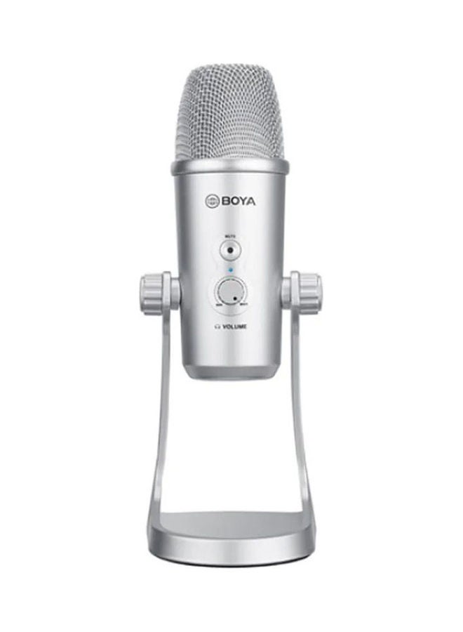BOYA USB Microphone BY-PM700SP-Silver Silver - Image 1