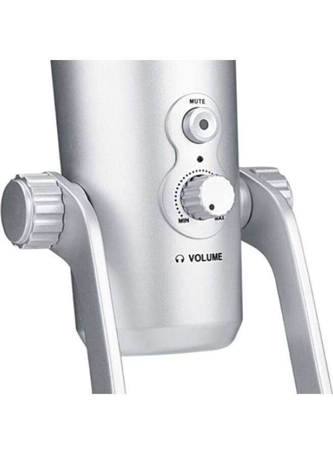 BOYA USB Microphone BY-PM700SP-Silver Silver - Image 3