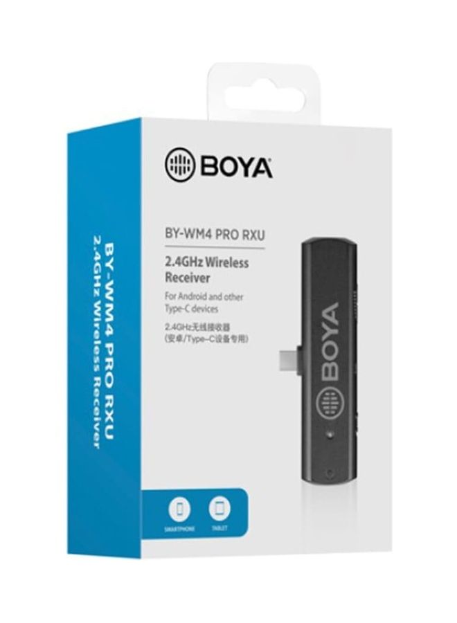 BOYA Type-C Wireless Receiver BY-WM4-PRO-RXU-Grey Grey - Image 4
