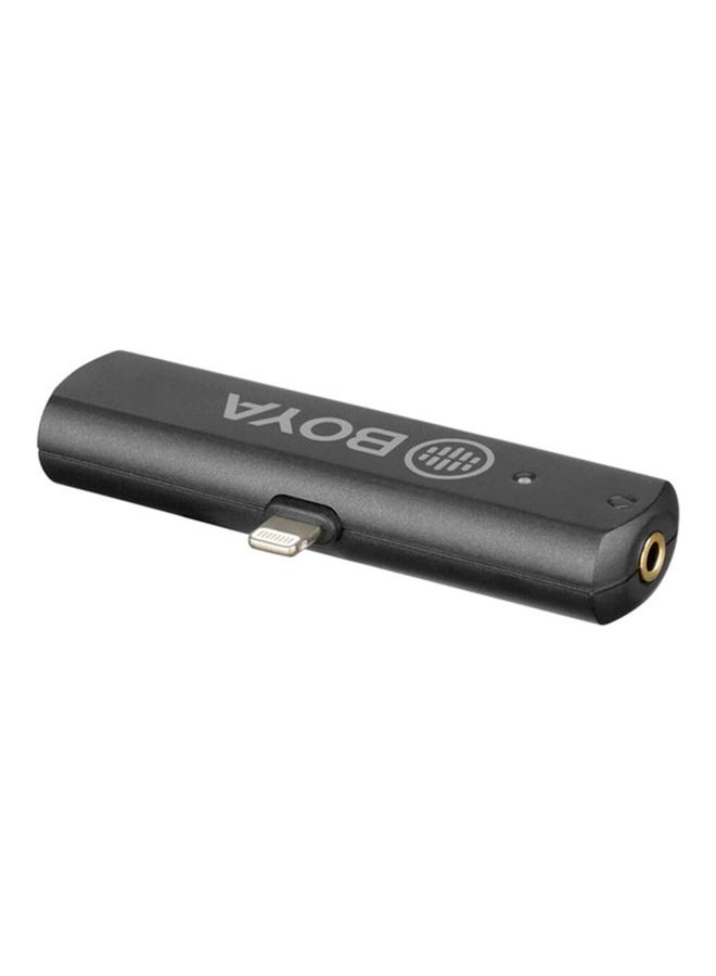 BOYA - Dual-Channel Digital Wireless Receiver For Lightning Ios Devices BY-WM4-PRO-RXD-Grey Grey - Image 1