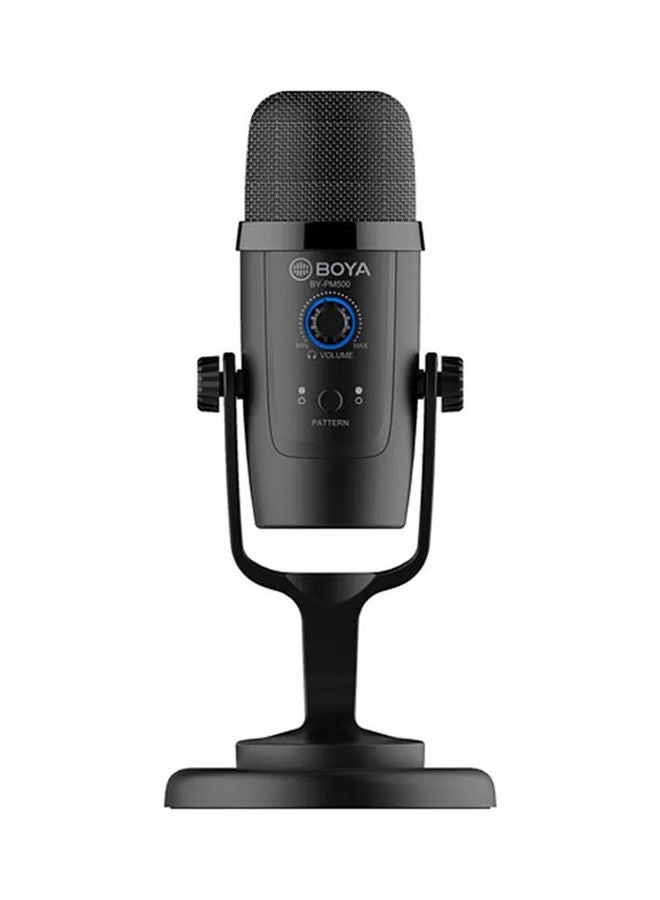 BOYA USB Microphone BY-PM500W-Black Black  - Image 1
