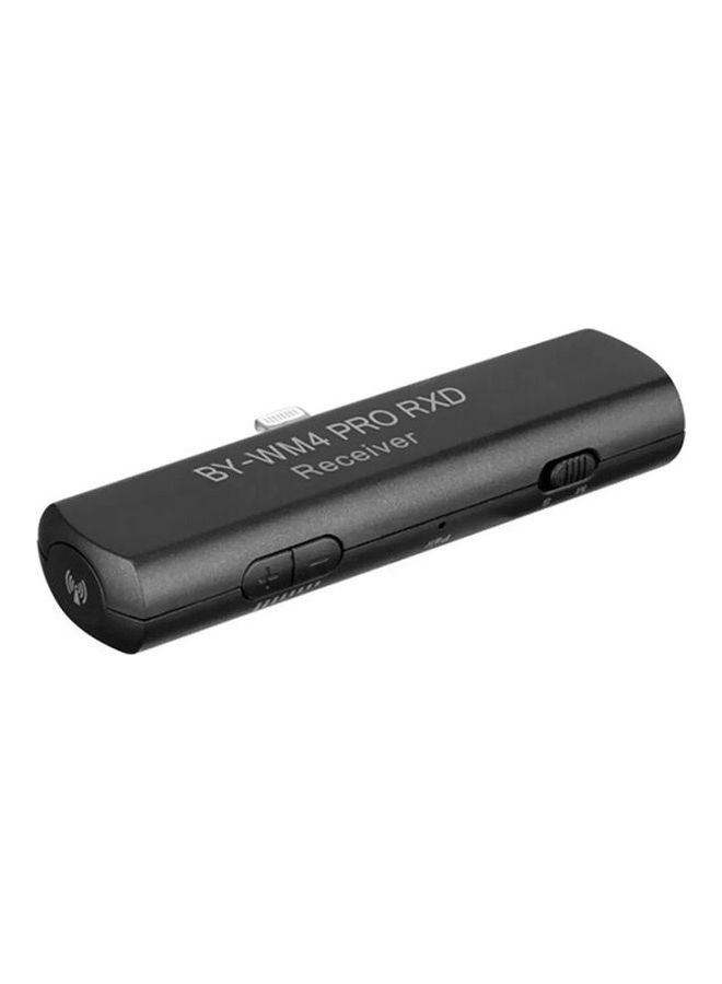 BOYA - Dual-Channel Digital Wireless Receiver For Lightning Ios Devices BY-WM4-PRO-RXD-Grey Grey - Image 1